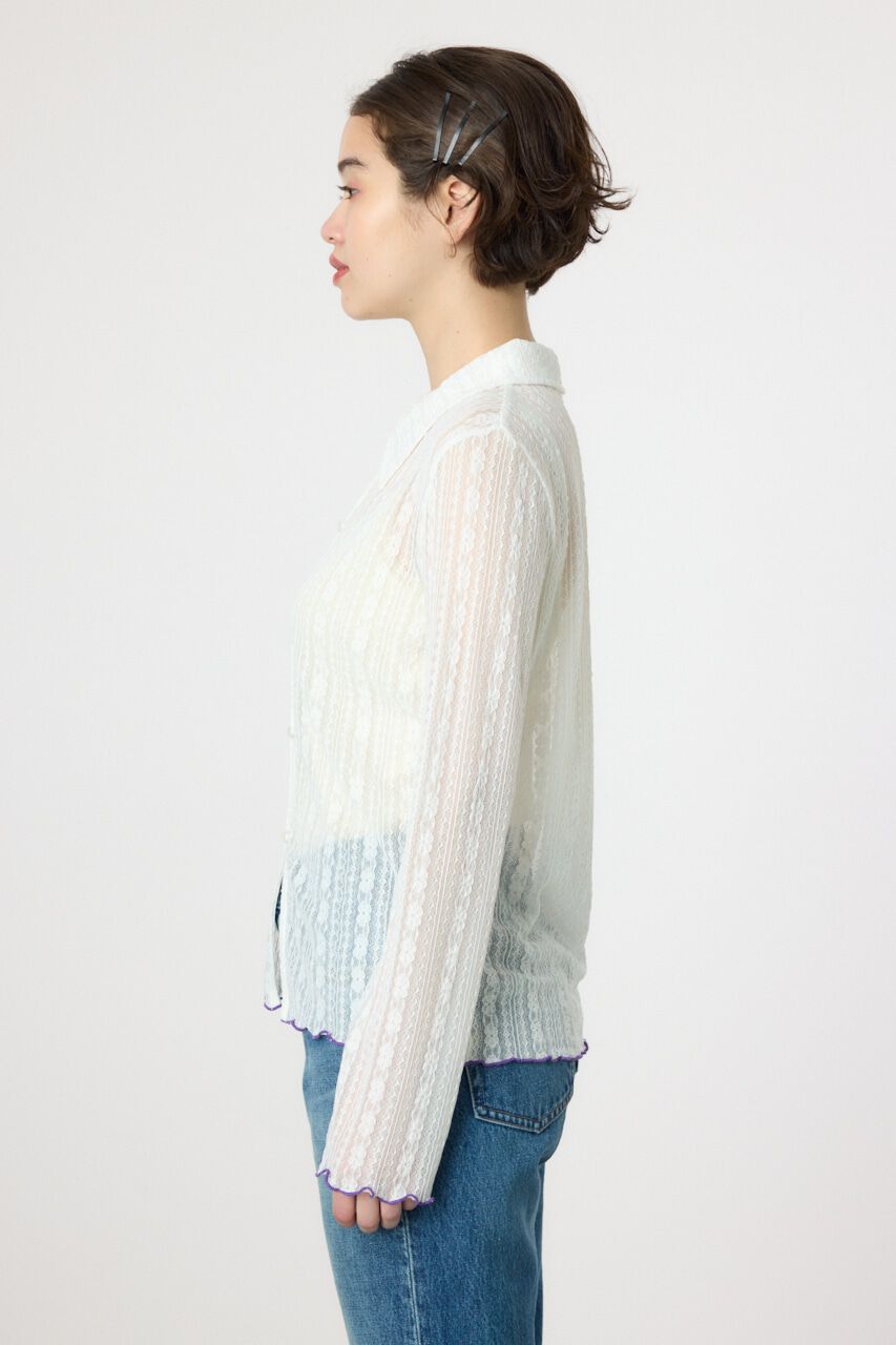 RODEO CROWNS「POINT COLOR シアーシャツ」|Tシャツ・カットソー|