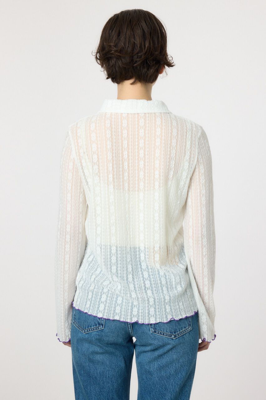 RODEO CROWNS「POINT COLOR シアーシャツ」|Tシャツ・カットソー|