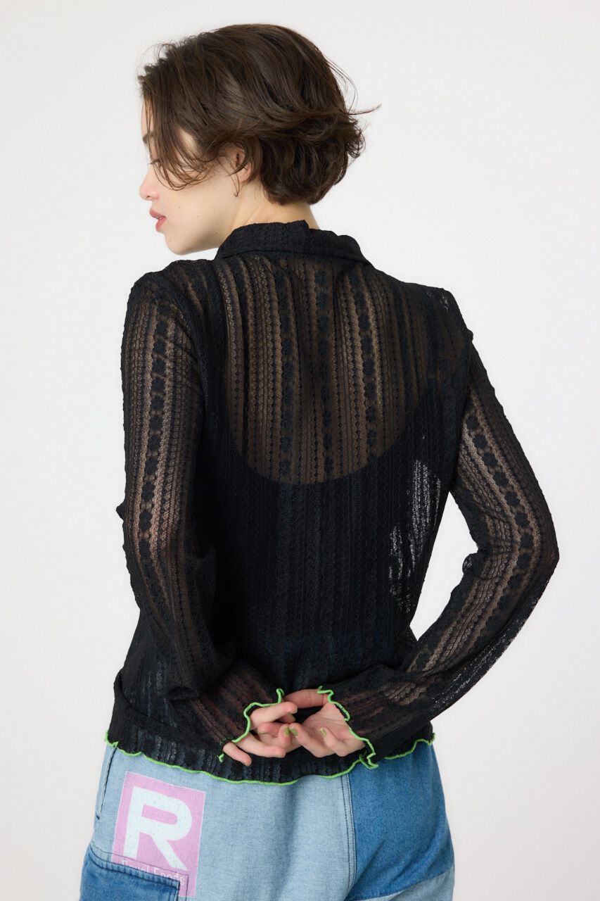 RODEO CROWNS「POINT COLOR シアーシャツ」|Tシャツ・カットソー|