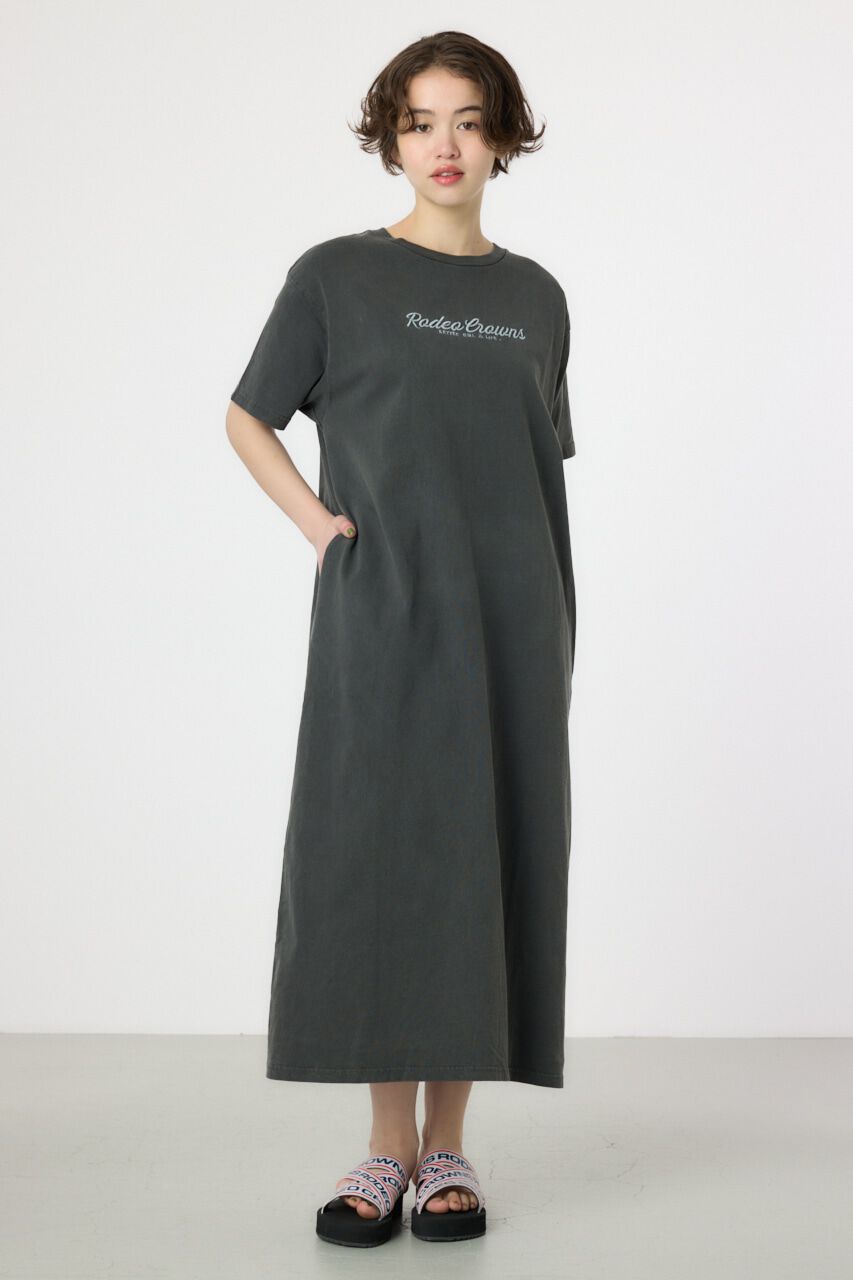 RODEO CROWNS「加工EBL LOGOワンピース」|ワンピース|C.GRY