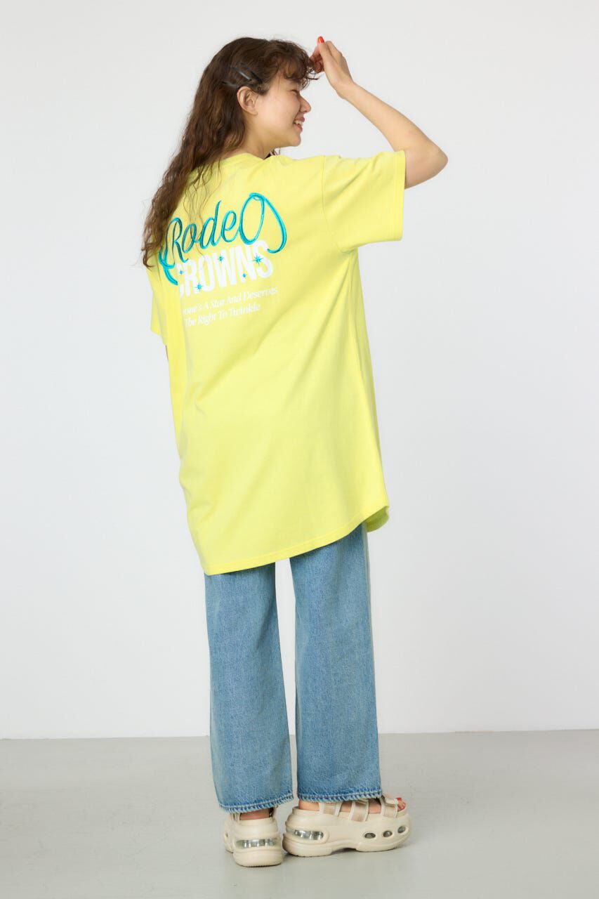 RODEO CROWNS「ラメ糸刺繍ロゴワンピース」|ワンピース|