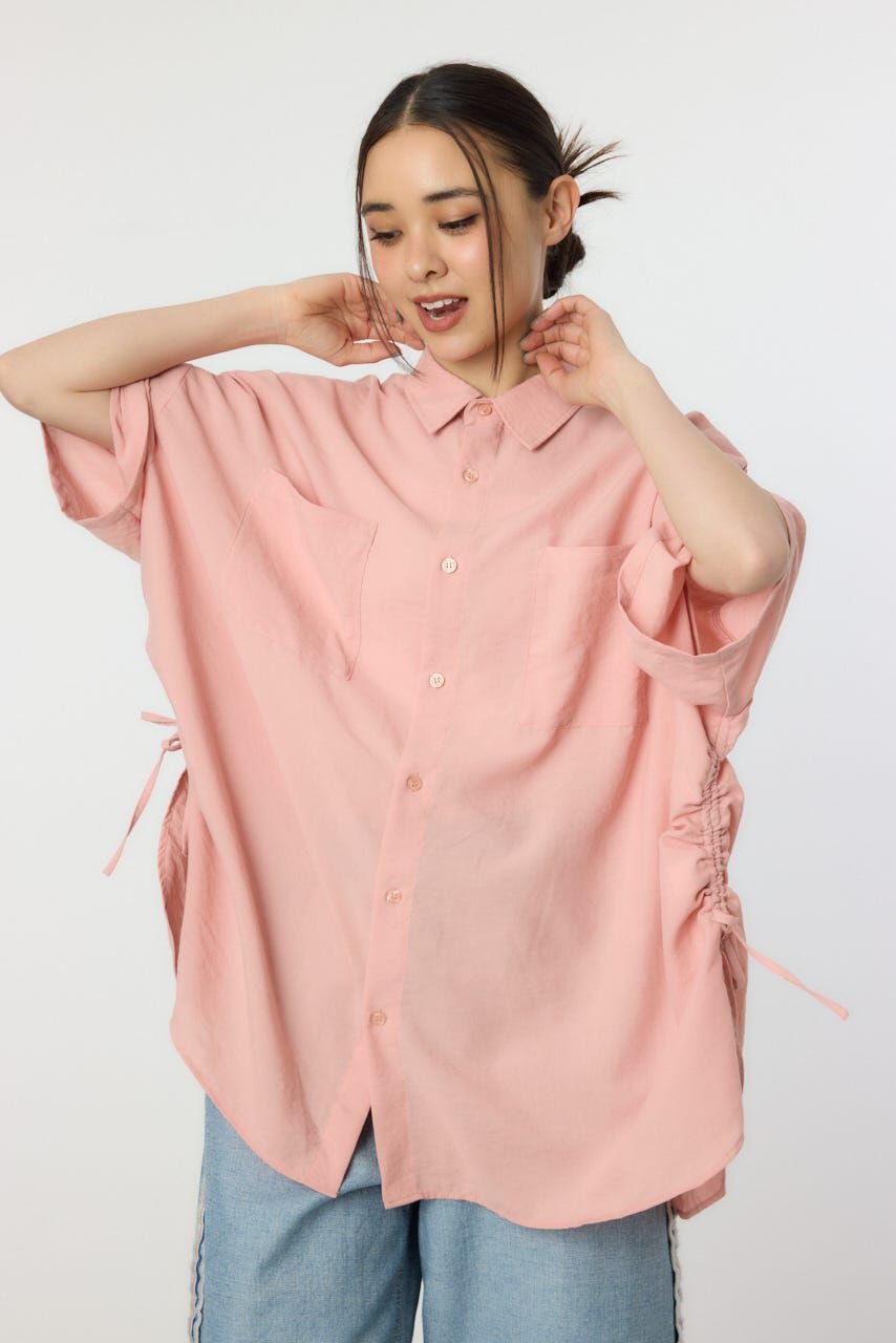 RODEO CROWNS「ハーフスリーブビッグシャツ」|シャツ・ブラウス|