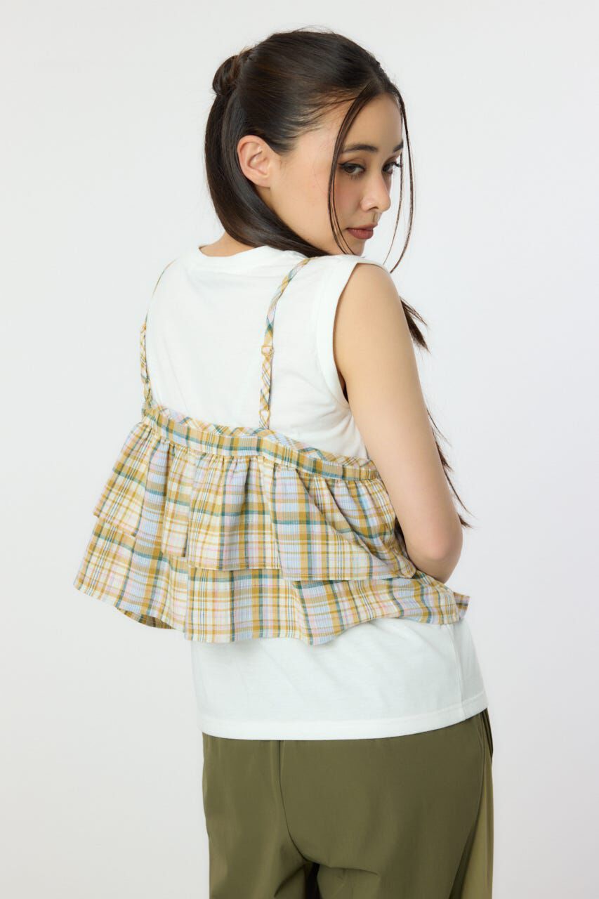 RODEO CROWNS「サマーチェックマルチウェイキャミソール」|キャミソール|