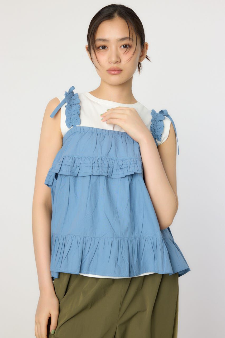 RODEO CROWNS「2WAYフリルキャミソール」|キャミソール|