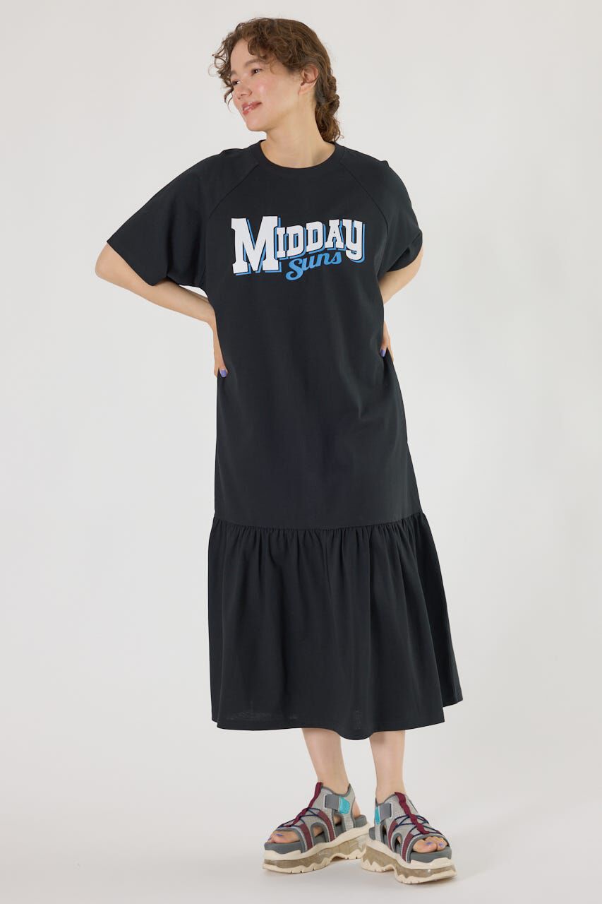 RODEO CROWNS「MASTER PROTECT ヘムギャザーワンピース」|ワンピース|