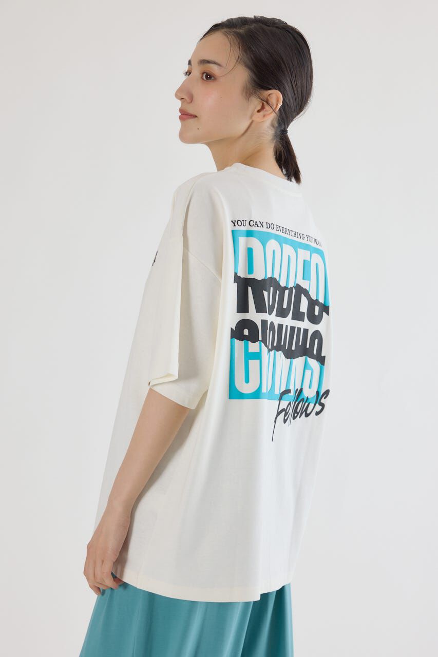 RODEO CROWNS「MASTER PROTECT RIP UPロゴTシャツ」|Tシャツ・カットソー|