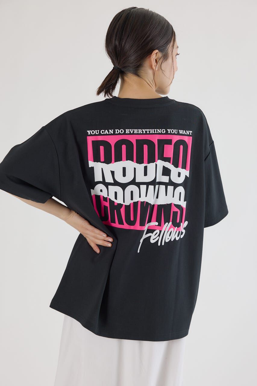RODEO CROWNS「MASTER PROTECT RIP UPロゴTシャツ」|Tシャツ・カットソー|