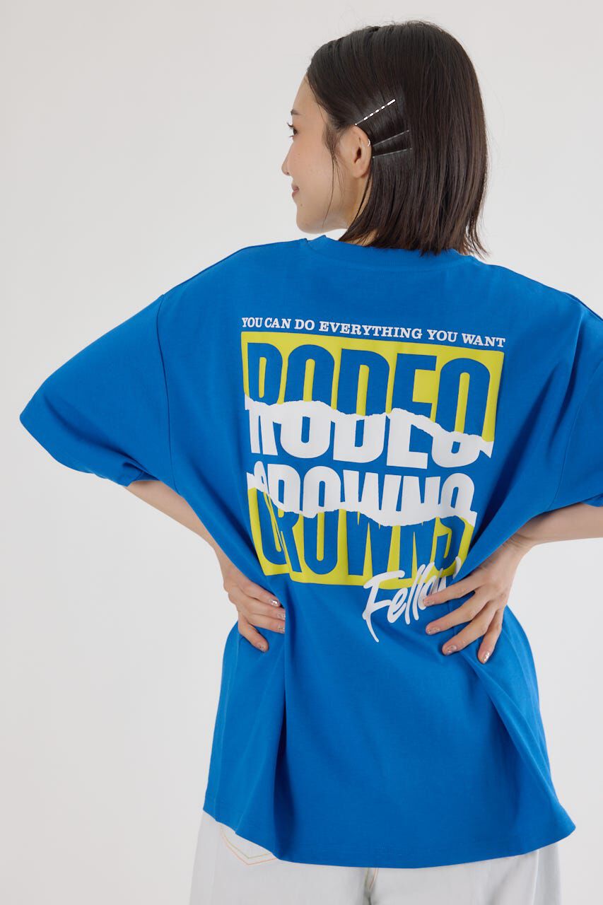 RODEO CROWNS「MASTER PROTECT RIP UPロゴTシャツ」|Tシャツ・カットソー|