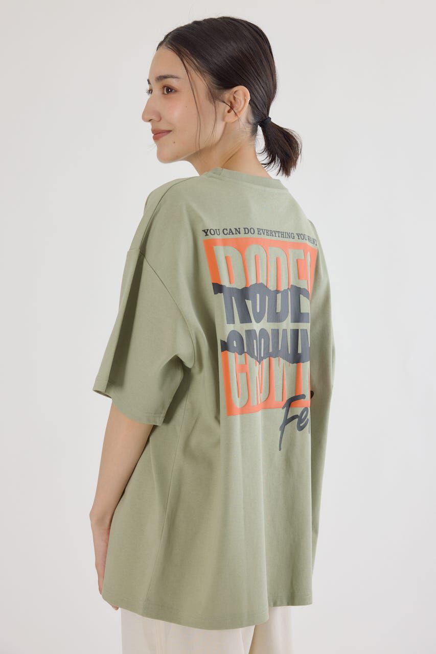RODEO CROWNS「MASTER PROTECT RIP UPロゴTシャツ」|Tシャツ・カットソー|