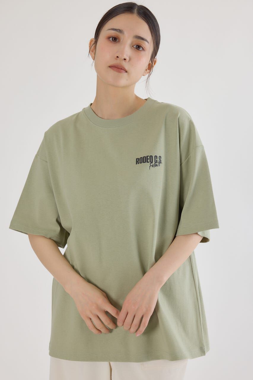 RODEO CROWNS「MASTER PROTECT RIP UPロゴTシャツ」|Tシャツ・カットソー|