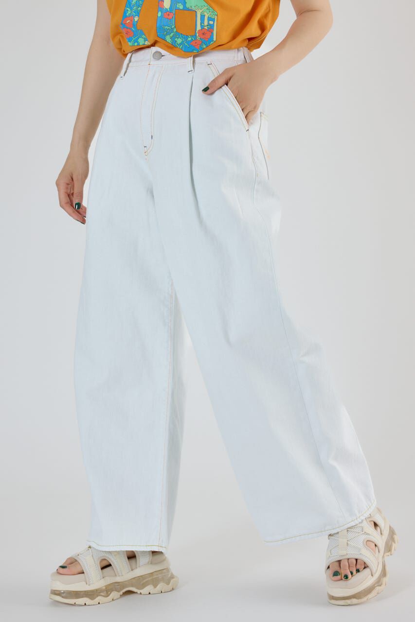 RODEO CROWNS「タックデニム」|デニム|