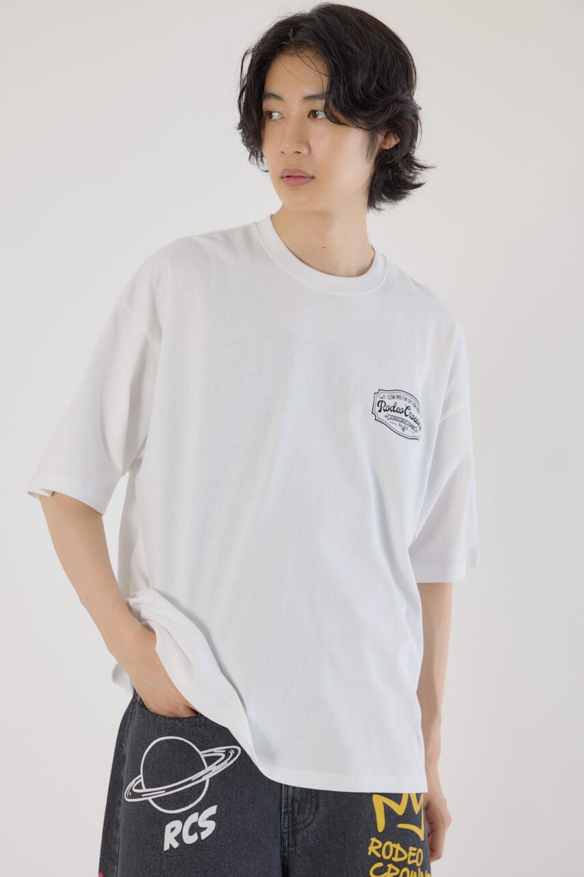 RODEO CROWNS「コール＆デニムパッチTシャツ」|Tシャツ・カットソー|