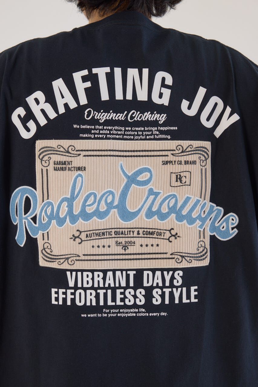 RODEO CROWNS「コール＆デニムパッチTシャツ」|Tシャツ・カットソー|
