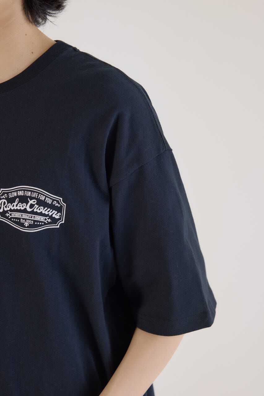 RODEO CROWNS「コール＆デニムパッチTシャツ」|Tシャツ・カットソー|