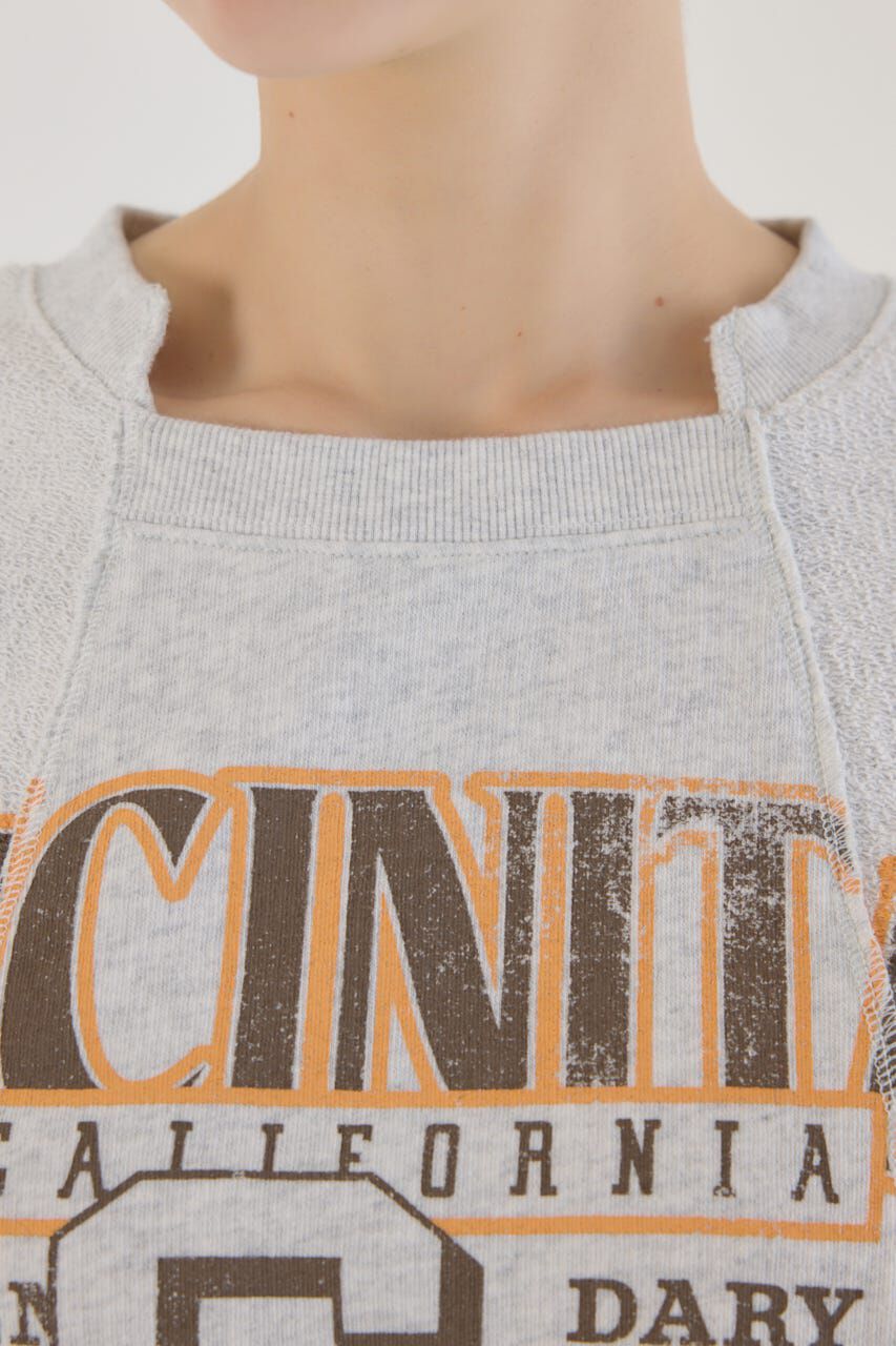 RODEO CROWNS「slide collegeスウェットトップス」|Tシャツ・カットソー|