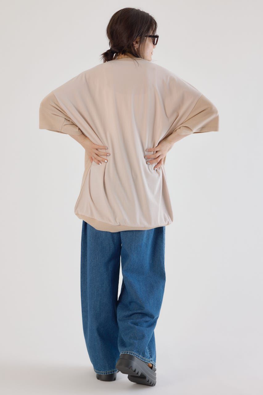 RODEO CROWNS「CURVE LOGOコンビニットワンピース」|ワンピース|