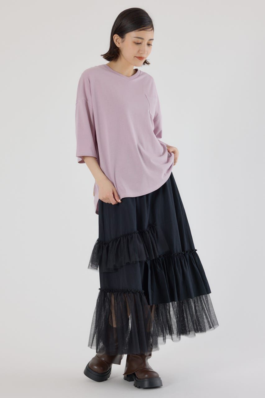 RODEO CROWNS「ランダムティアードスカート」|スカート|