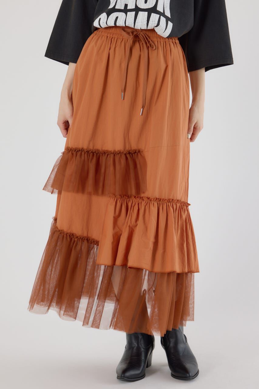 RODEO CROWNS「ランダムティアードスカート」|スカート|