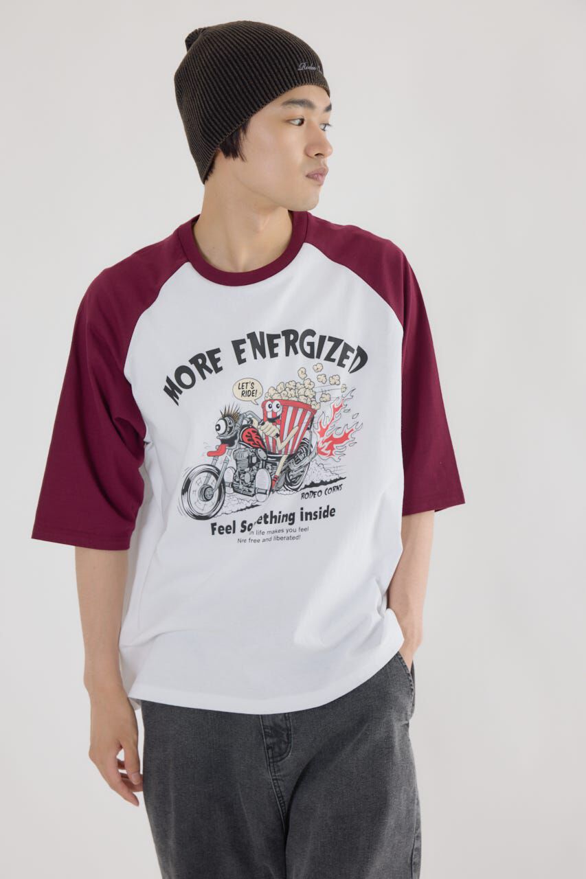 RODEO CROWNS「ロッドカスタム5分袖Tシャツ」|Tシャツ・カットソー|