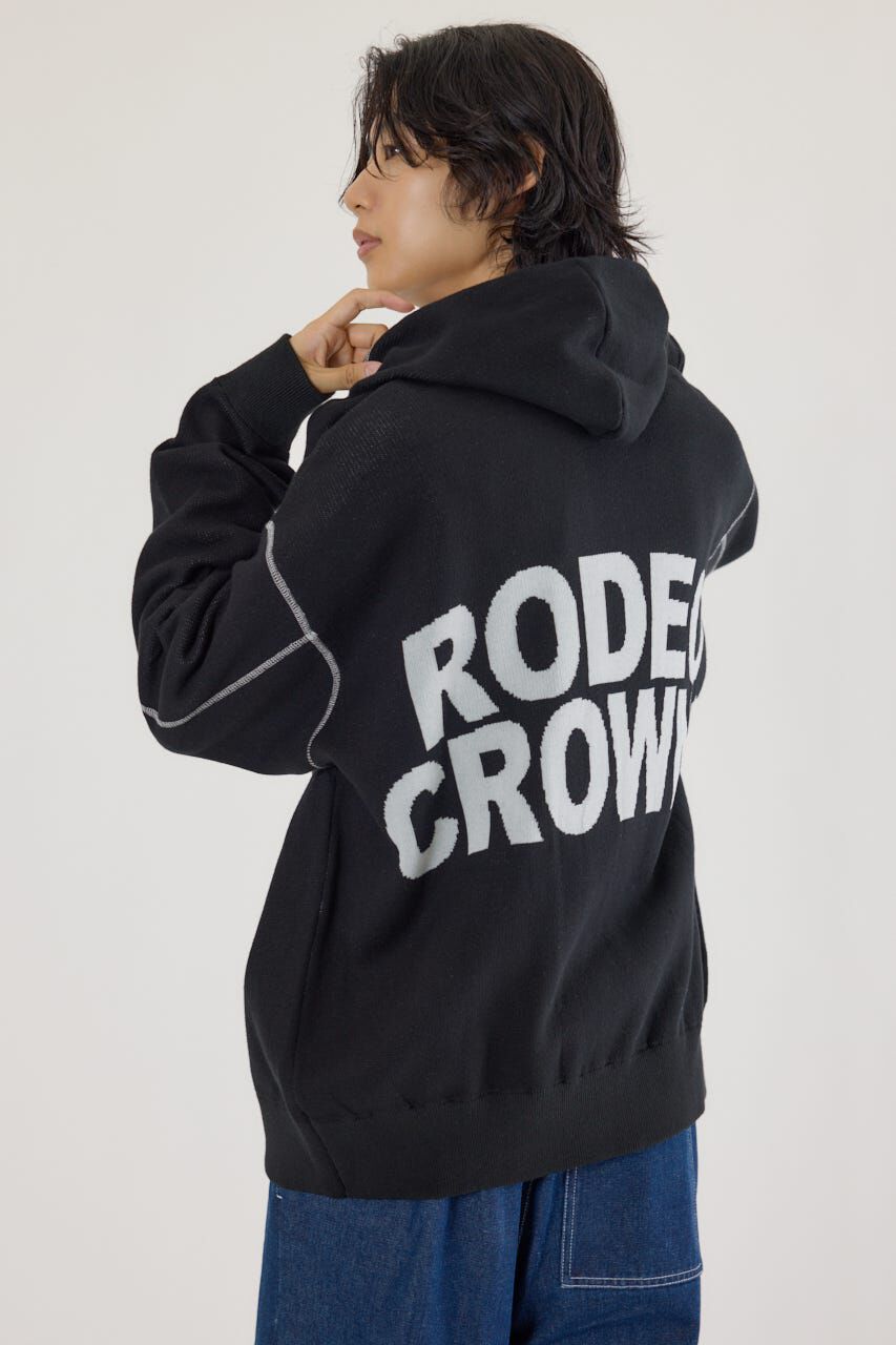 RODEO CROWNS「スウェットライクロゴZIPパーカー」|パーカー|