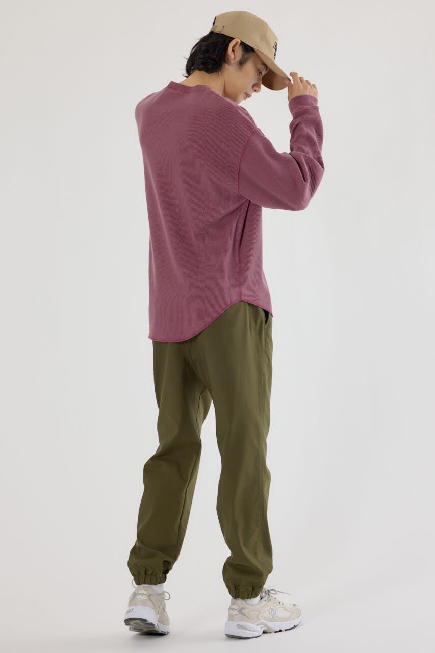 RODEO CROWNS「ピグメントワッフルトップス」|Tシャツ・カットソー|