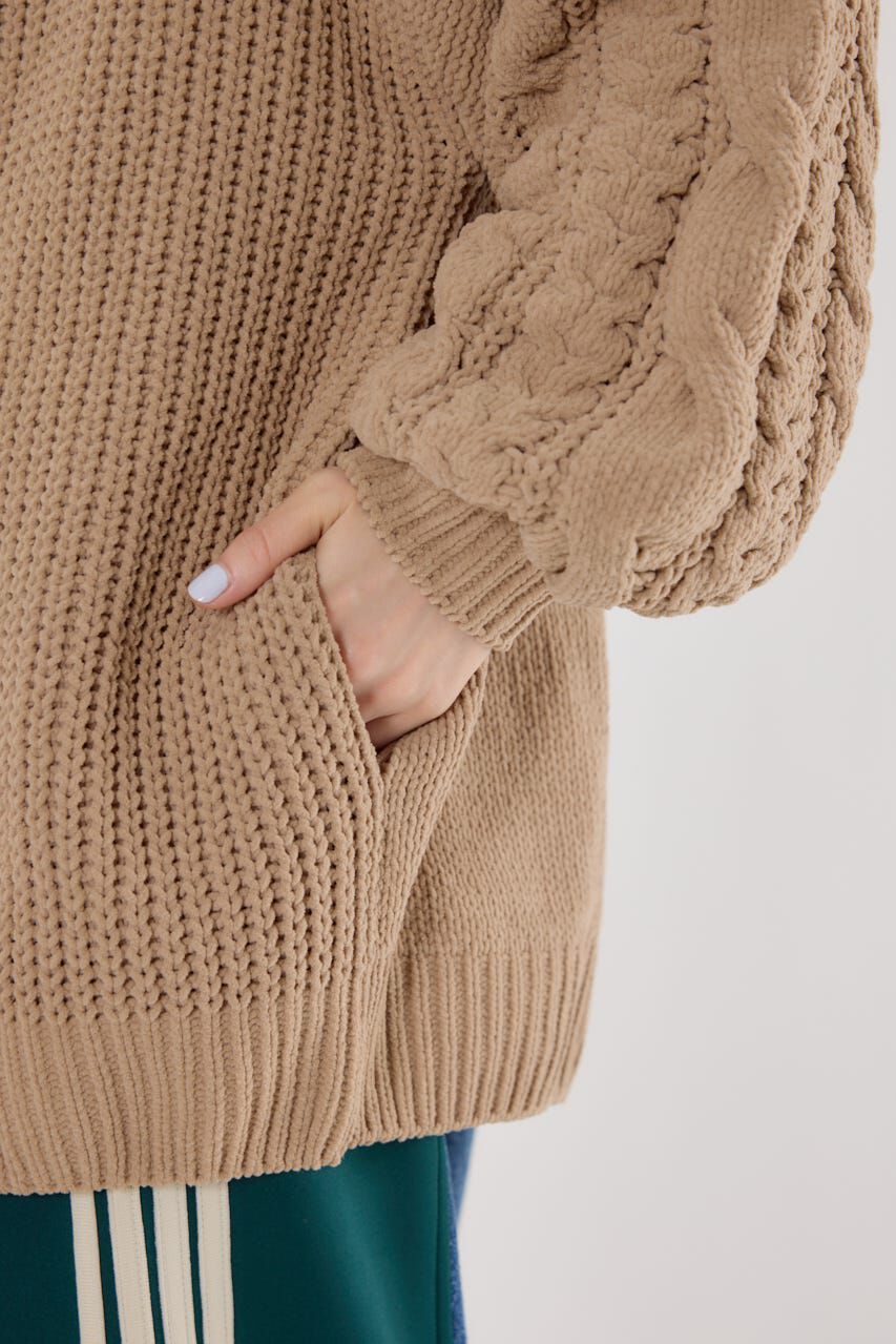 RODEO CROWNS「モールニットトッパーカーディガン」|カーディガン|