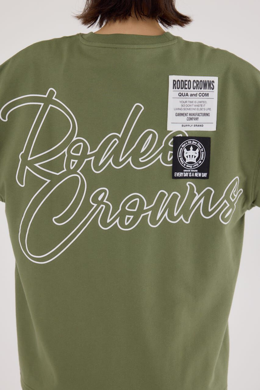 RODEO CROWNS「ルーズレイヤードライクスウェットトップス」|Tシャツ・カットソー|