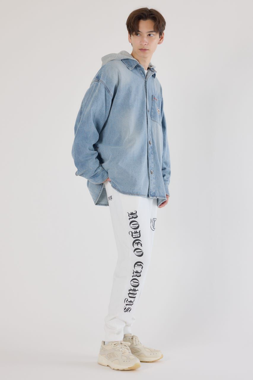RODEO CROWNS「フーデッドデニムシャツジャケット」|その他|