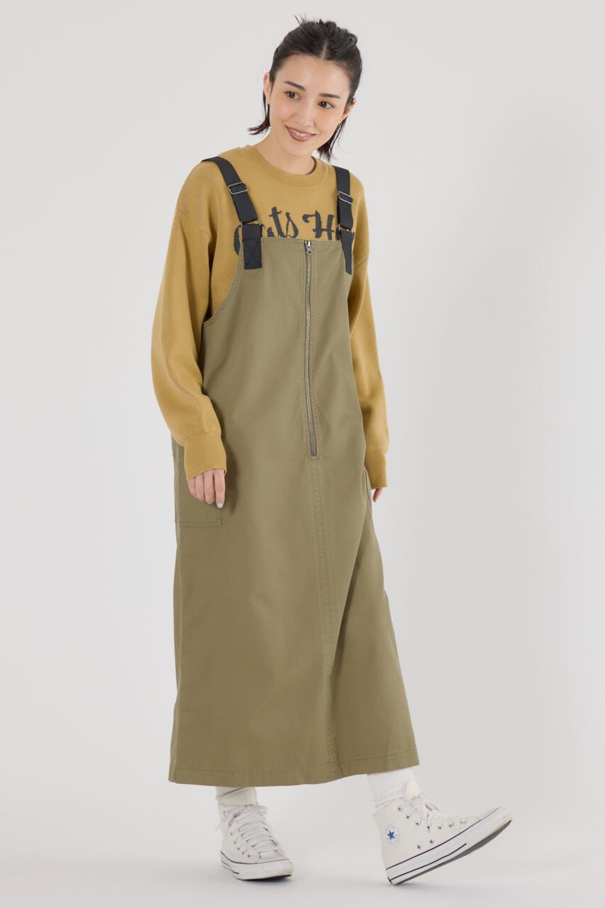 RODEO CROWNS「フロントジップジャンパースカート」|ワンピース|KHA