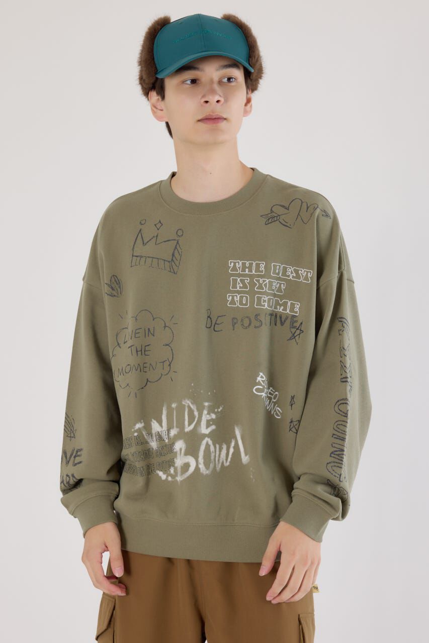 RODEO CROWNS「DRAWING スウェット」|パーカー|KHA