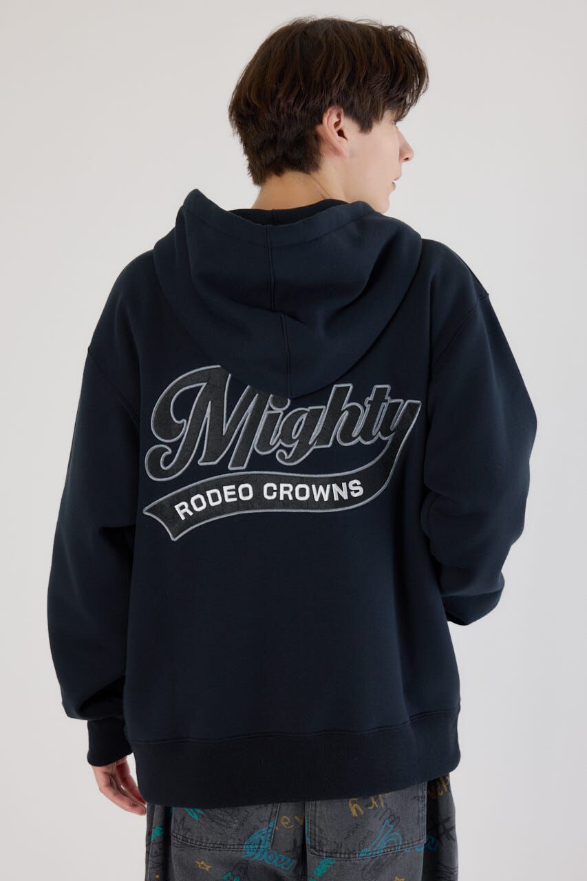 RODEO CROWNS「MIGHTY ZIPパーカー」|パーカー|BLK