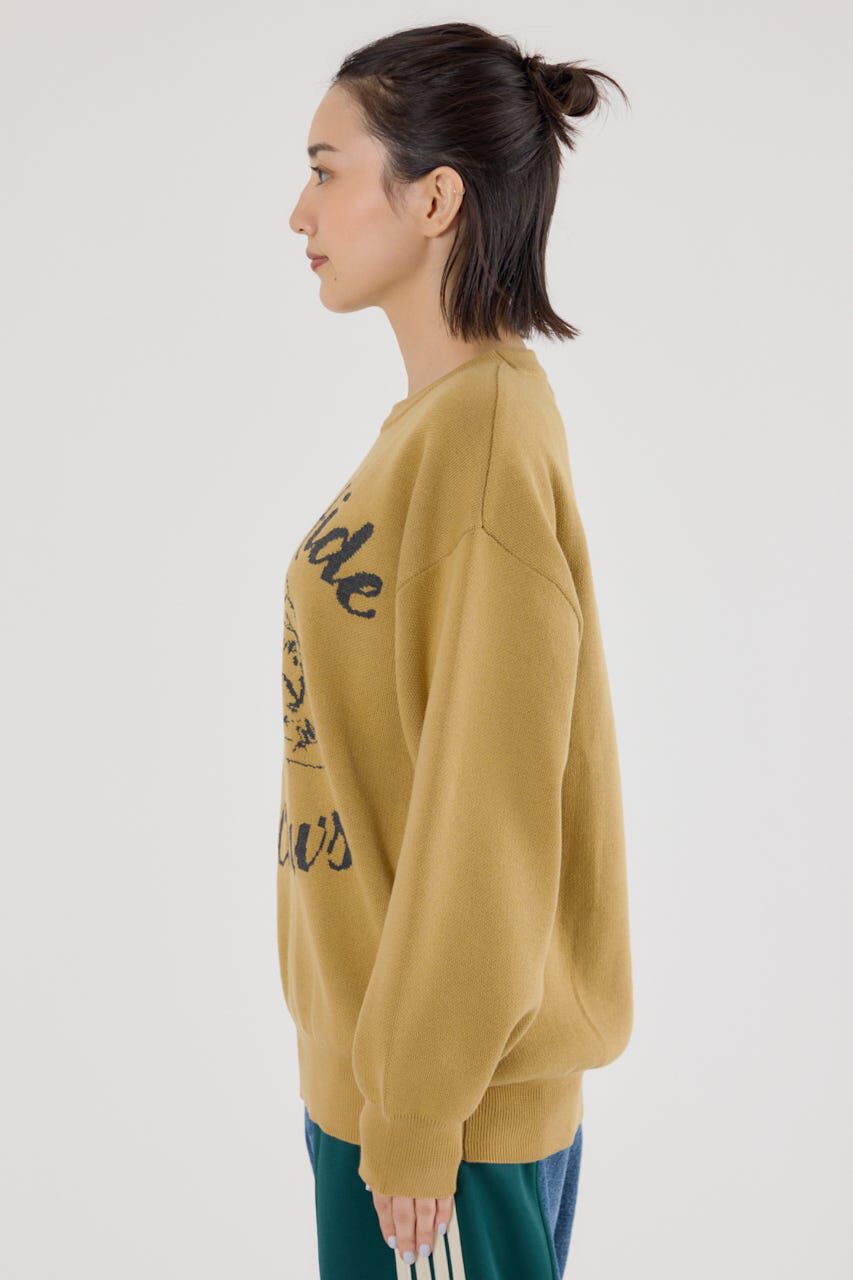 RODEO CROWNS「アニマルジャガードニットトップス」|ニット・セーター|