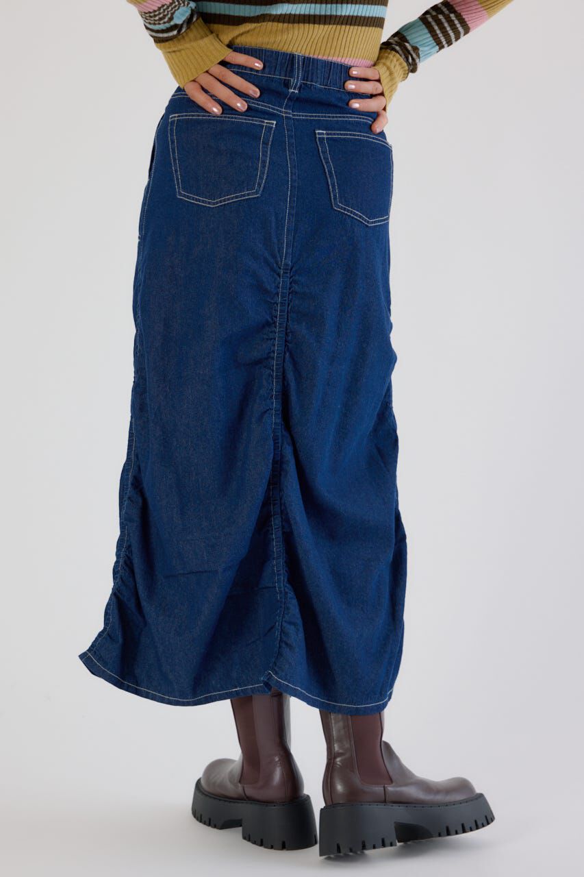 RODEO CROWNS「シャーリングマキシスカート」|スカート|