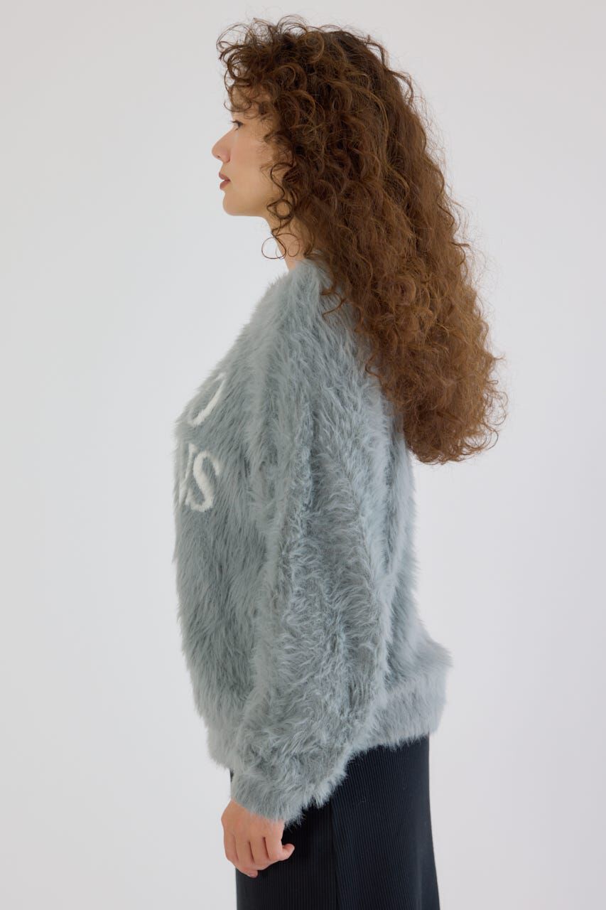 RODEO CROWNS「シャギーロゴニットトップス」|ニット・セーター|