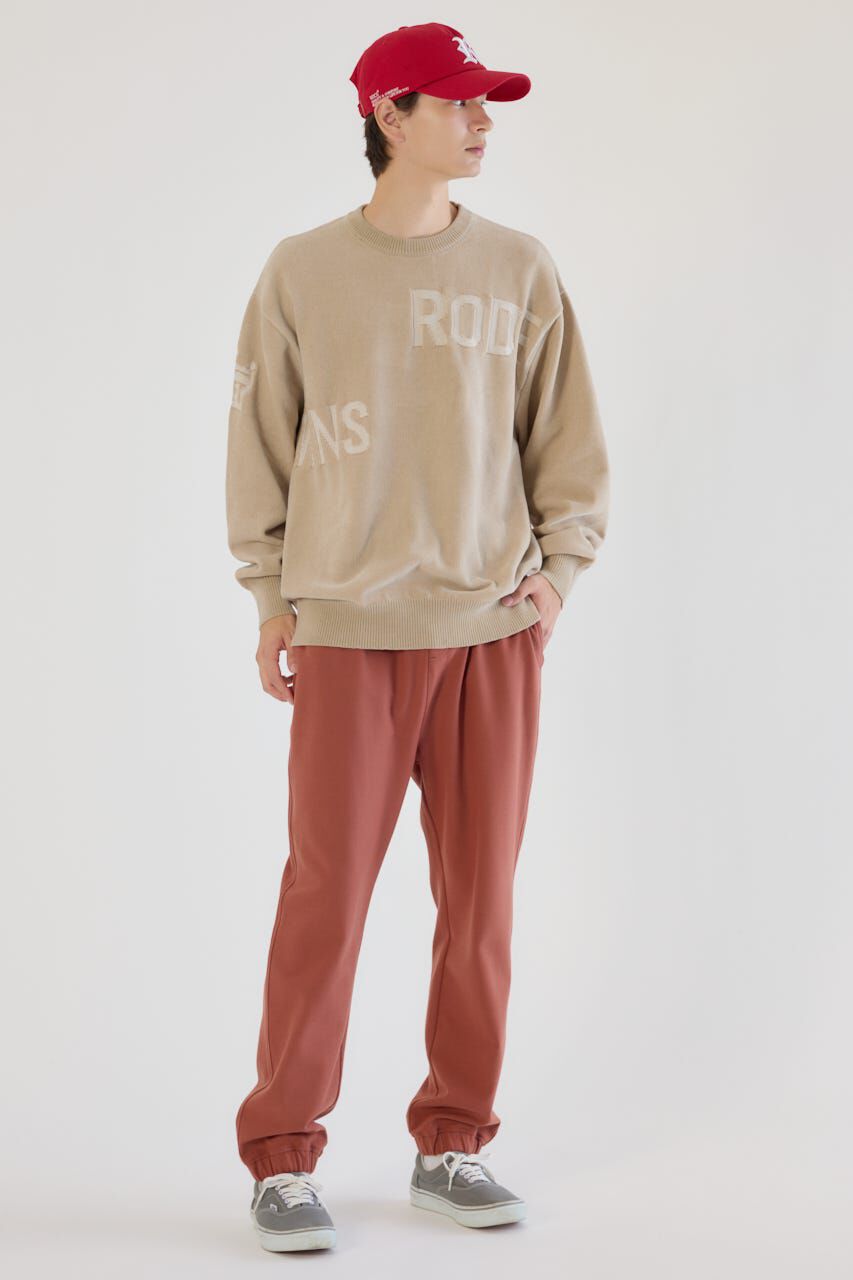 RODEO CROWNS「ランダムロゴモールニット」|ニット・セーター|