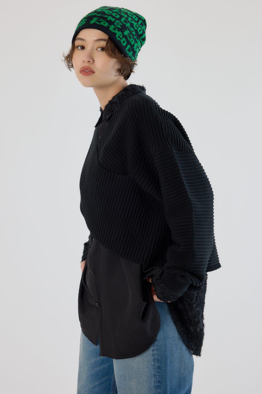 RODEO CROWNS「2WAYクロスニットトップス」|ニット・セーター|