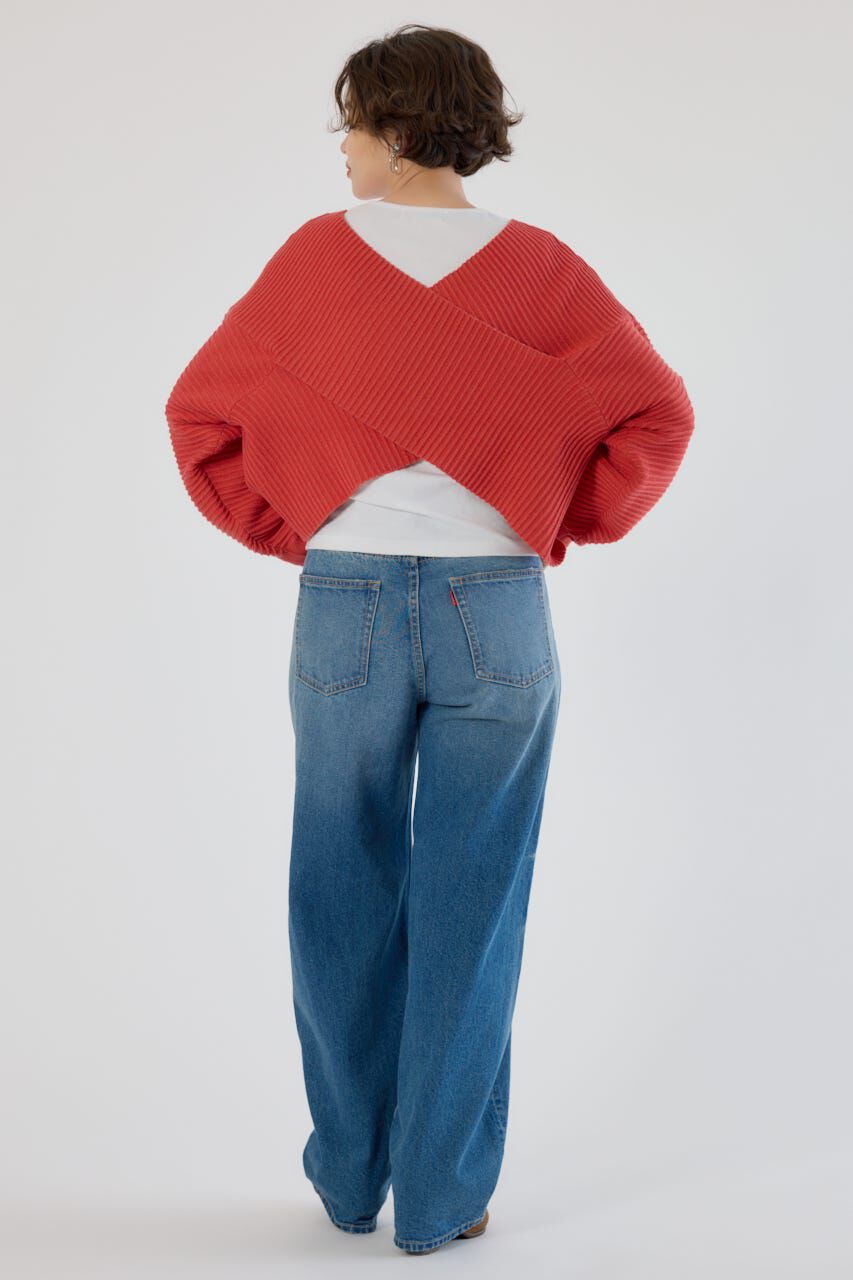 RODEO CROWNS「2WAYクロスニットトップス」|ニット・セーター|