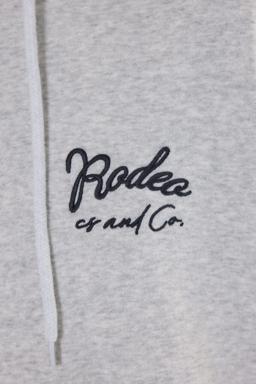 RODEO CROWNS「メンズロゴデニムパッチフーディー」|パーカー|