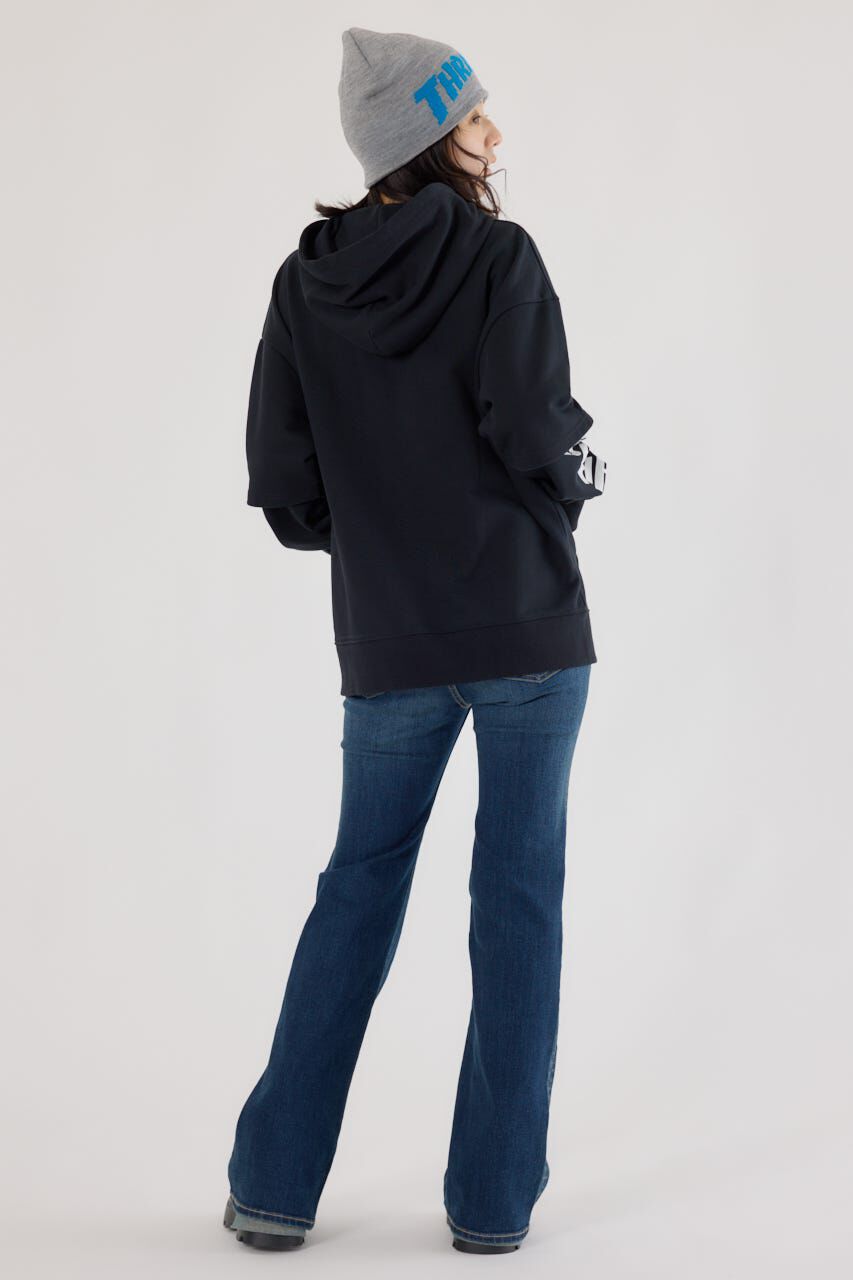 RODEO CROWNS「(THRASHER) レイヤードスウェットパーカー」|パーカー|