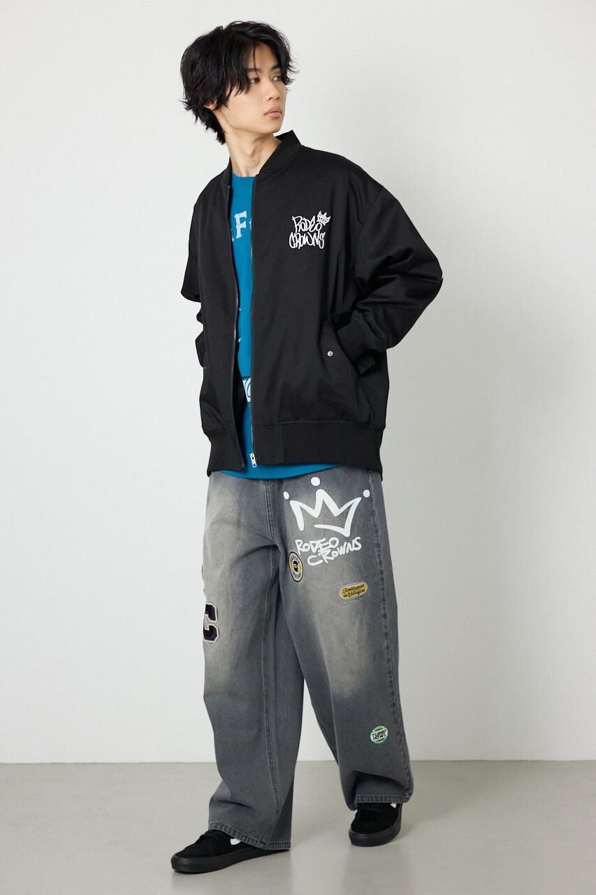 RODEO CROWNS「BRIDGE BEAR オーバーブルゾン」|ブルゾン・スタジャン|