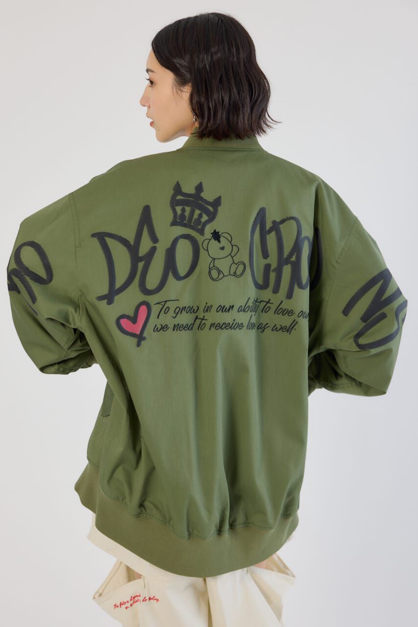 RODEO CROWNS「BRIDGE BEAR オーバーブルゾン」|ブルゾン・スタジャン|