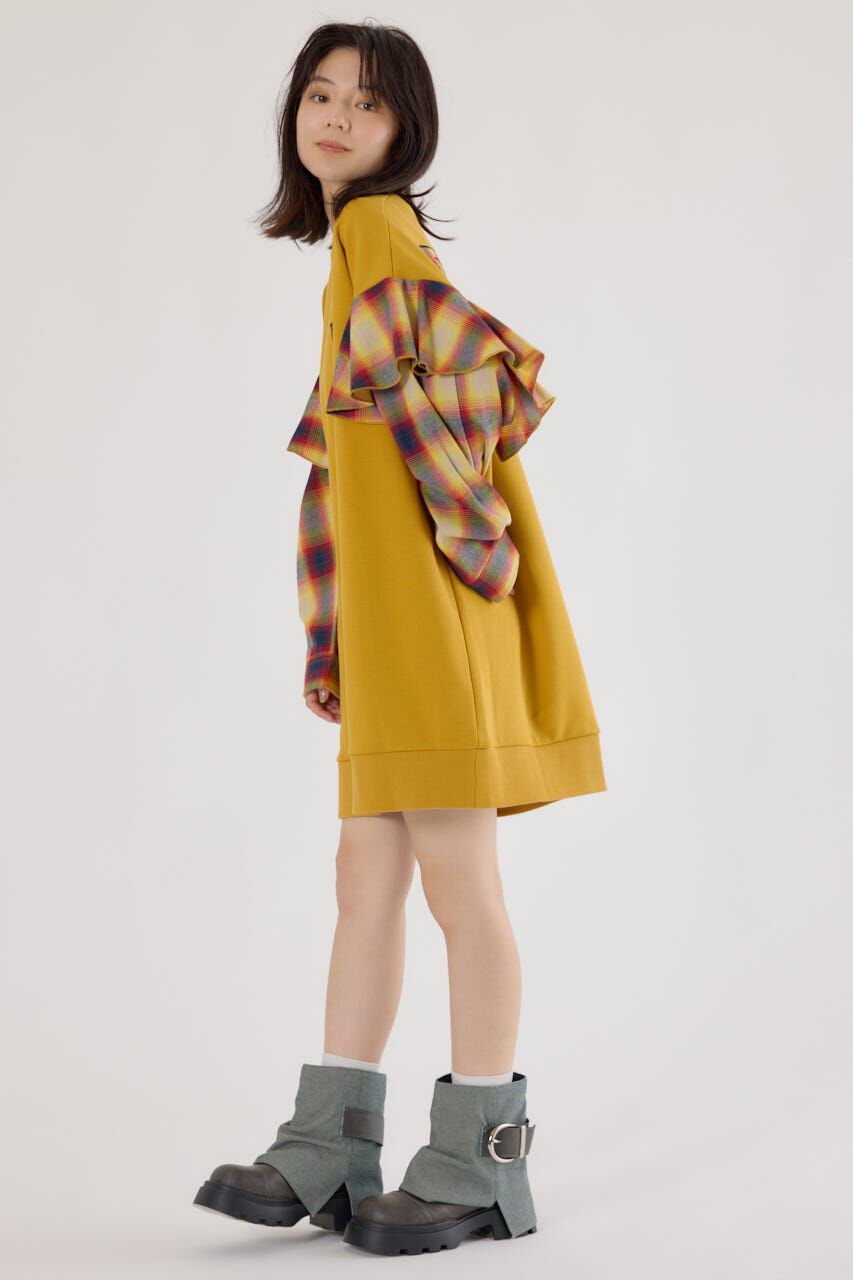 RODEO CROWNS「(THRASHER) リメイクスウェットワンピース」|ワンピース|