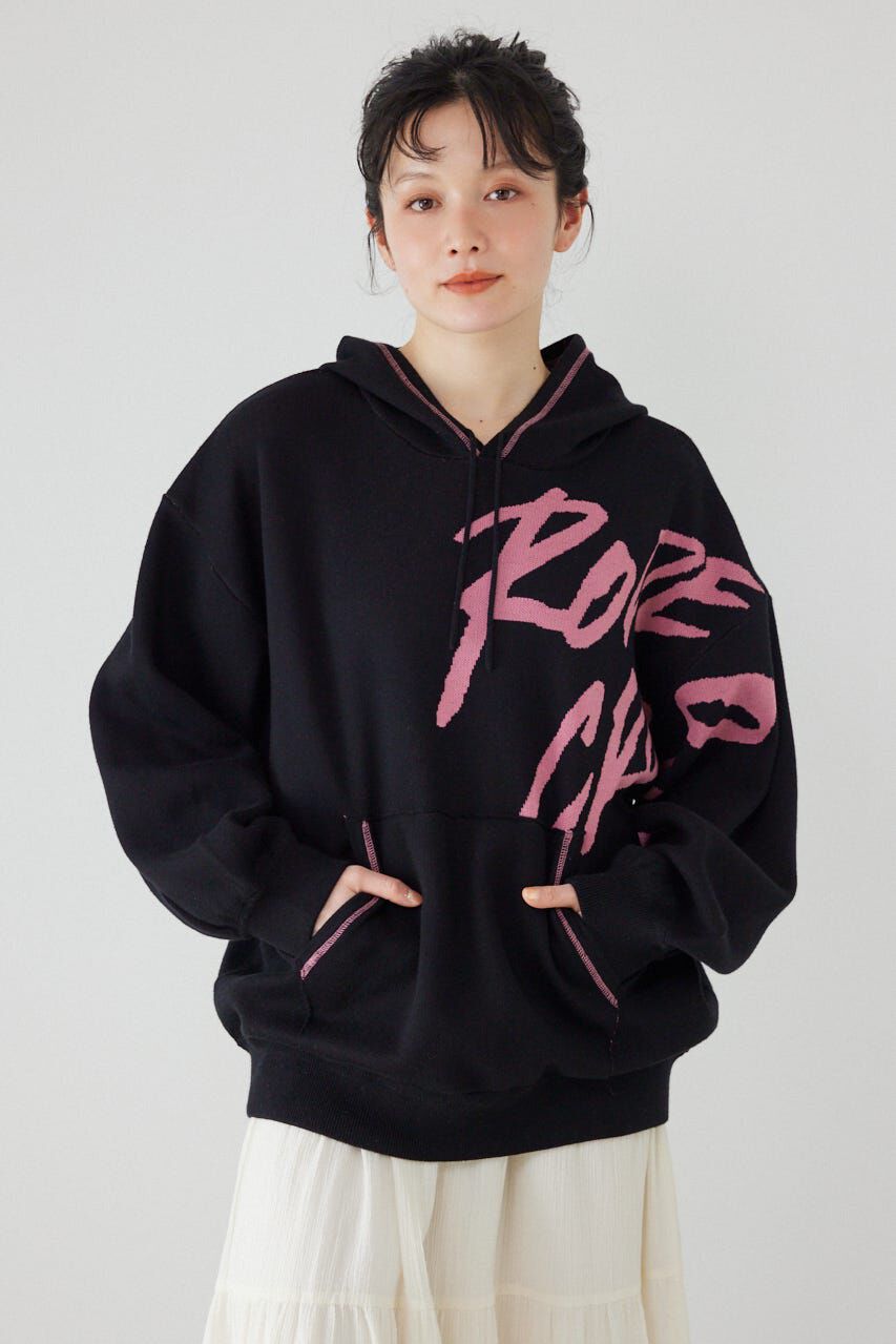 RODEO CROWNS「スウェットライクフロントロゴニットフーディー」|パーカー|