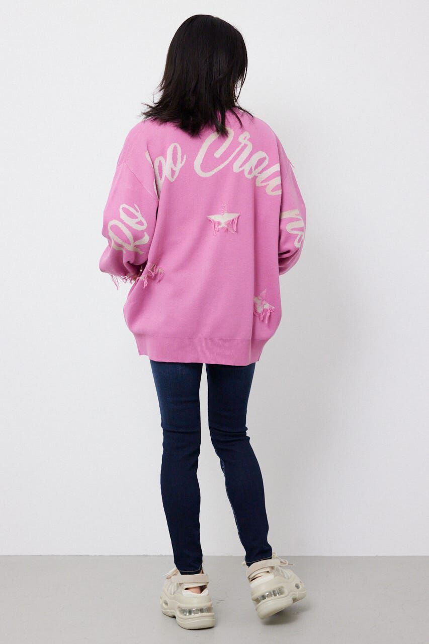 RODEO CROWNS「スター柄ニットカーディガン」|カーディガン|