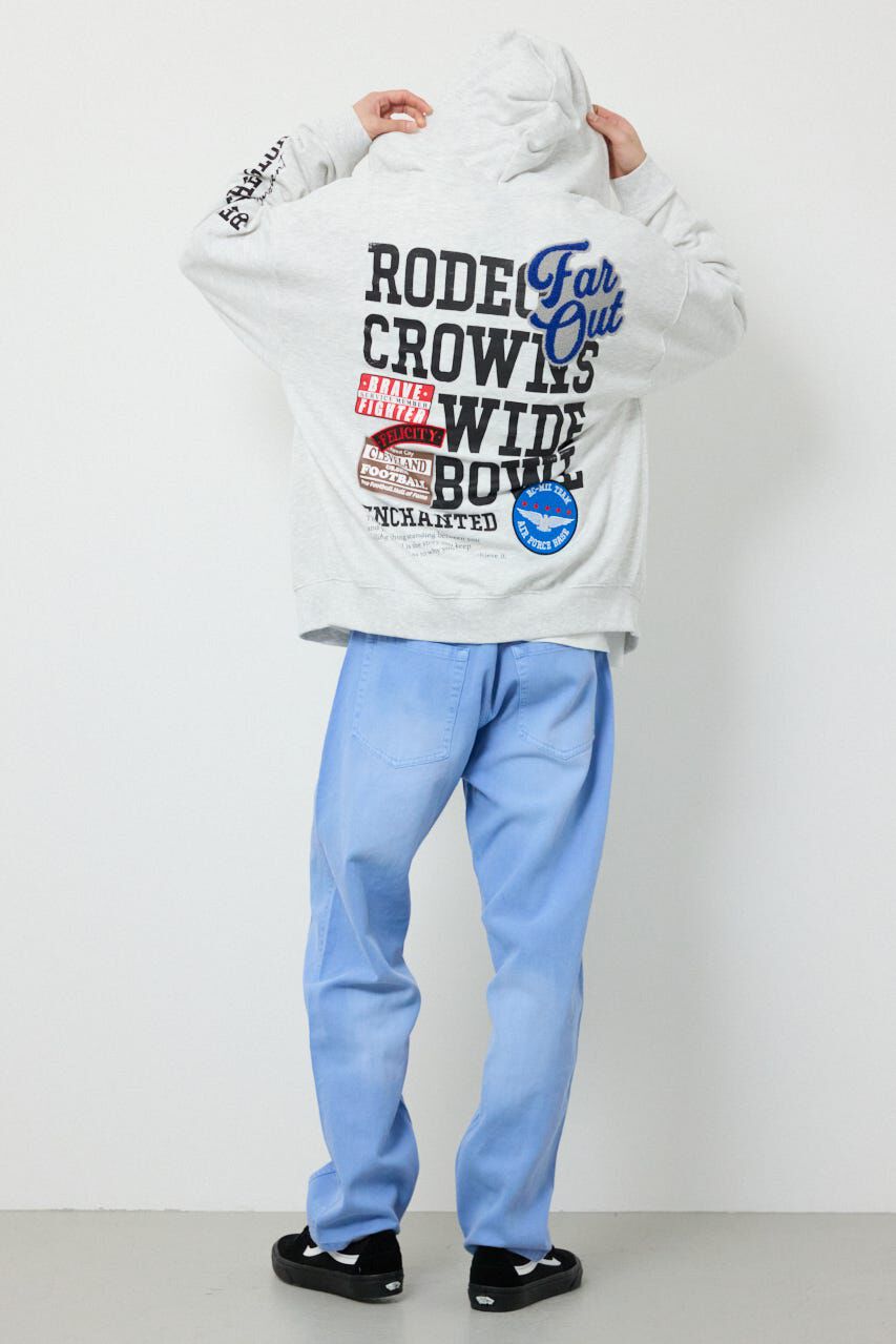 RODEO CROWNS「タイポグラフィーZIPパーカー」|パーカー|