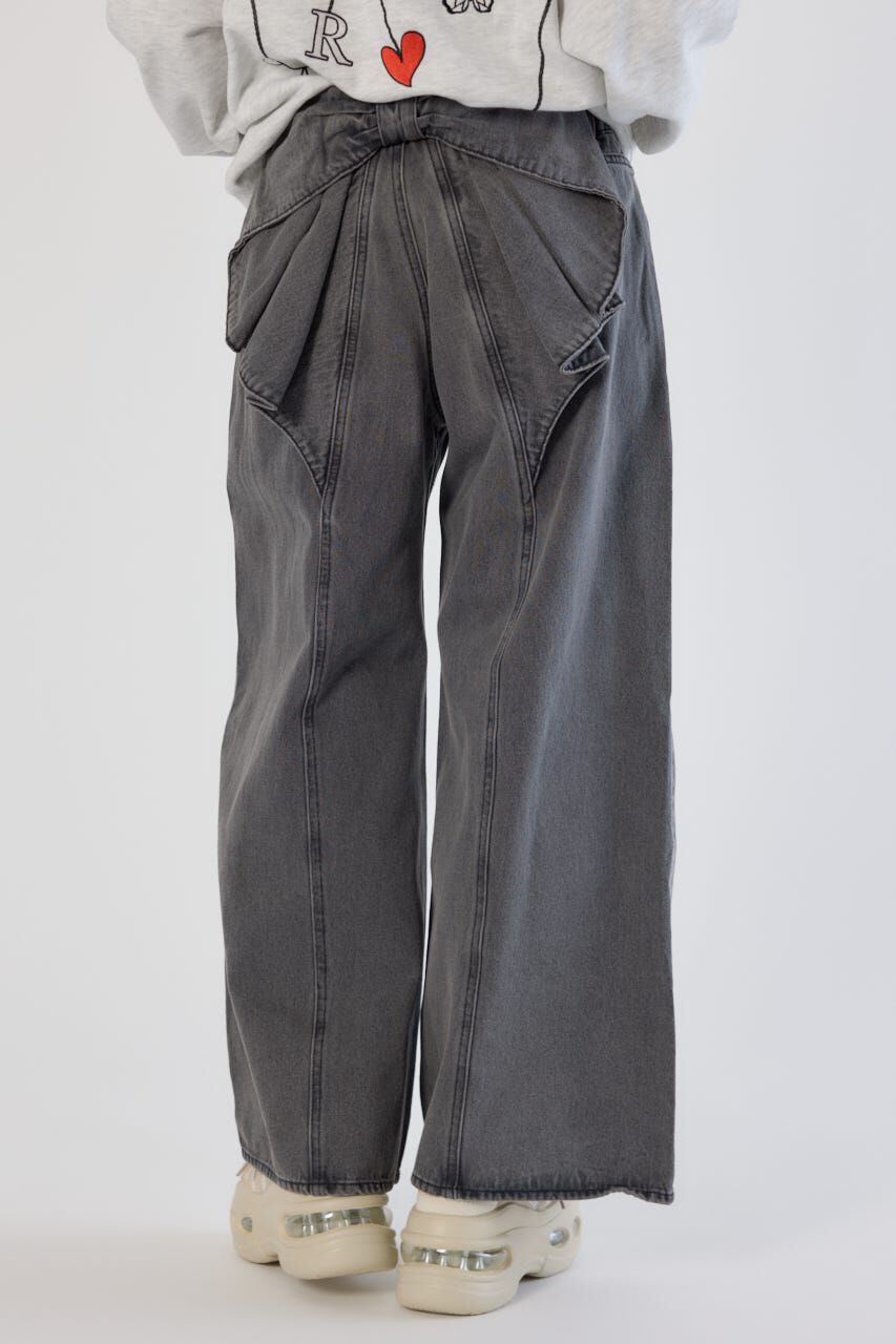 RODEO CROWNS「ビッグリボンデニムパンツ」|デニム|