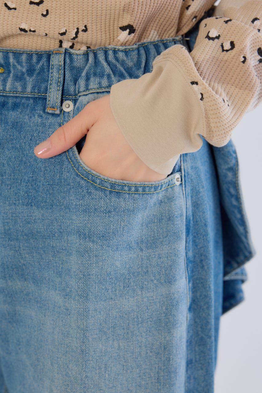 RODEO CROWNS「ビッグリボンデニムパンツ」|デニム|