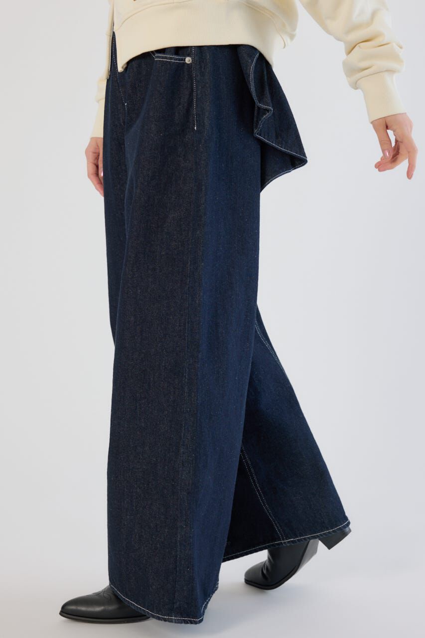 RODEO CROWNS「ビッグリボンデニムパンツ」|デニム|