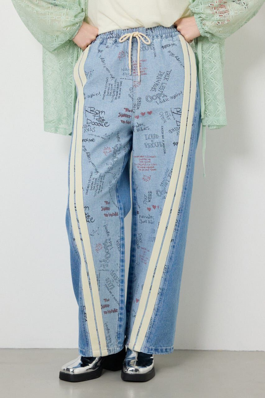 RODEO CROWNS「アソートパターン切り替えラインデニム」|その他|