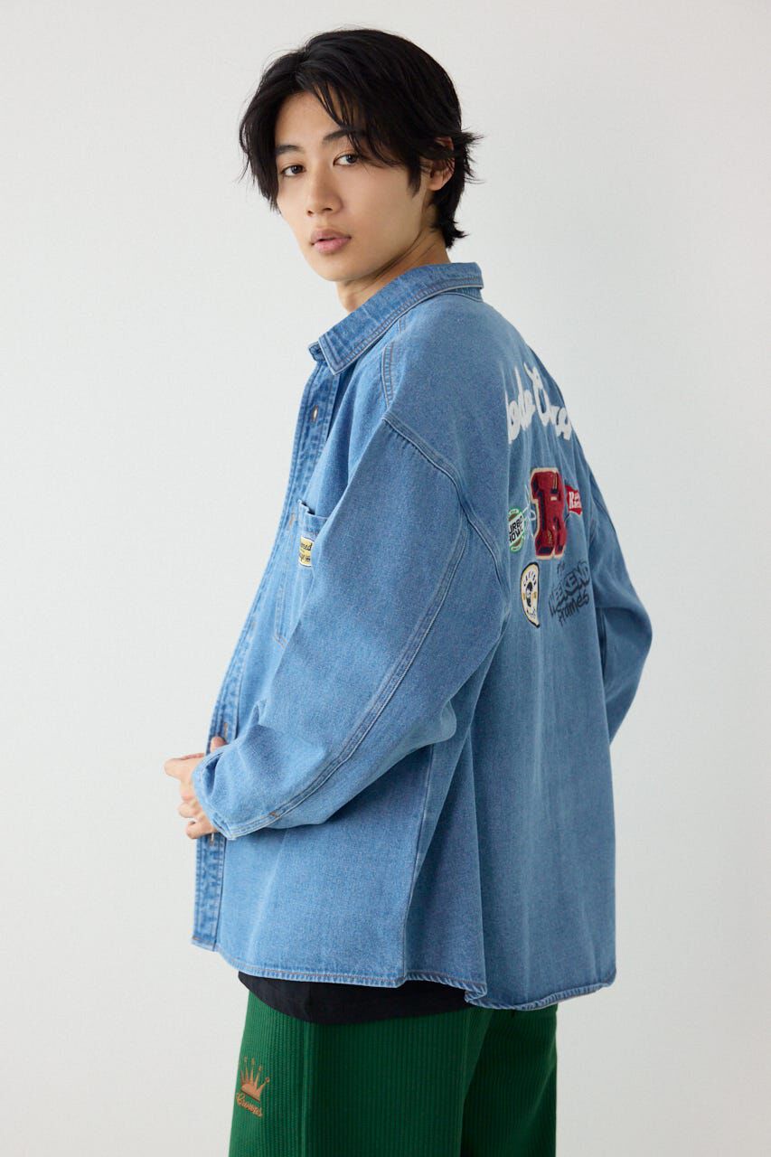 RODEO CROWNS「バラエティーデニムシャツ」|シャツ・ブラウス|